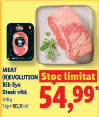 MEAT (R)EVOLUTION Rib Eye Steak vită