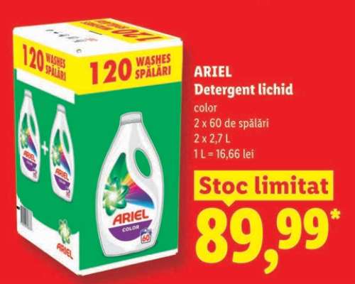 ARIEL Detergent lichid