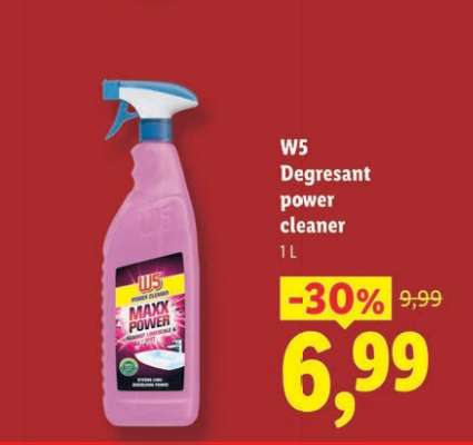 W5 Degresant power cleaner