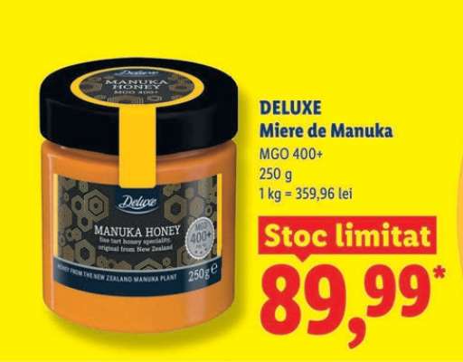 DELUXE Miere de Manuka