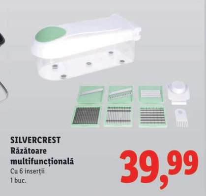 Silvercrest Răzătoare multifuncțională
