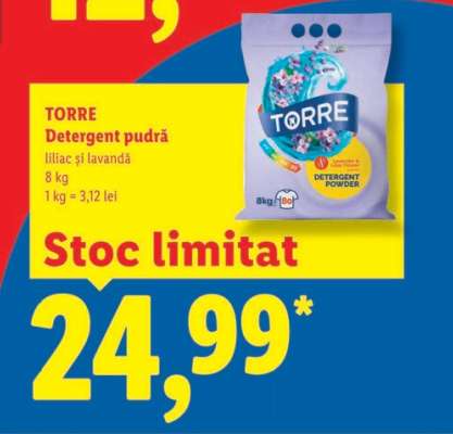 TORRE Detergent pudră
