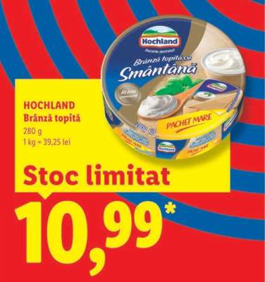 HOCHLAND Brânză topită