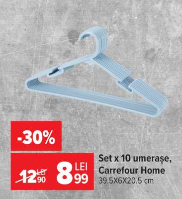Set x 10 umerașe, Carrefour Home