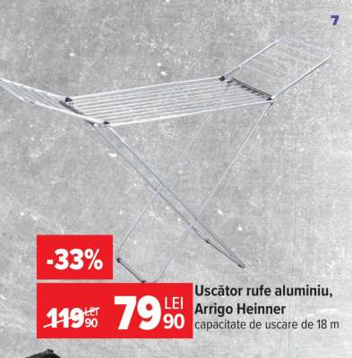Uscător rufe aluminiu, Arrigo Heinner