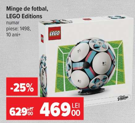 Minge de fotbal, LEGO Editions