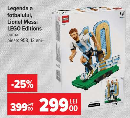 Legenda a fotbalului, Lionel Messi LEGO Editions