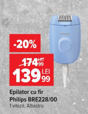 Epilator cu fir Philips BRE228/00