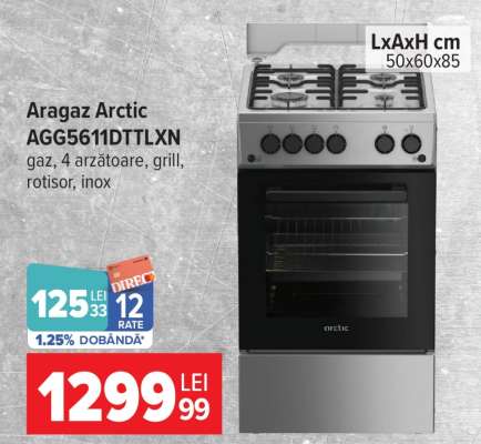 Aragaz Arctic AGG5611DTTLXN