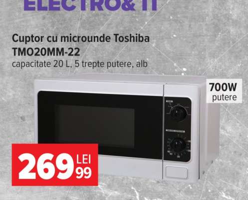 Cuptor cu microunde Toshiba TMO20MM-22