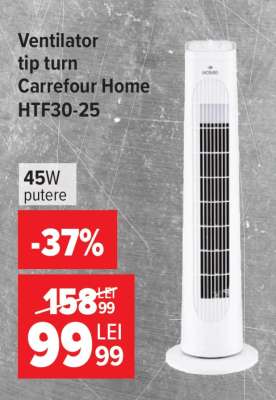 Ventilator tip turn Carrefour Home HTF30-25