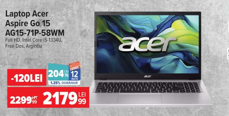 Laptop Acer Aspire Go 15 AG15-71P-58WM