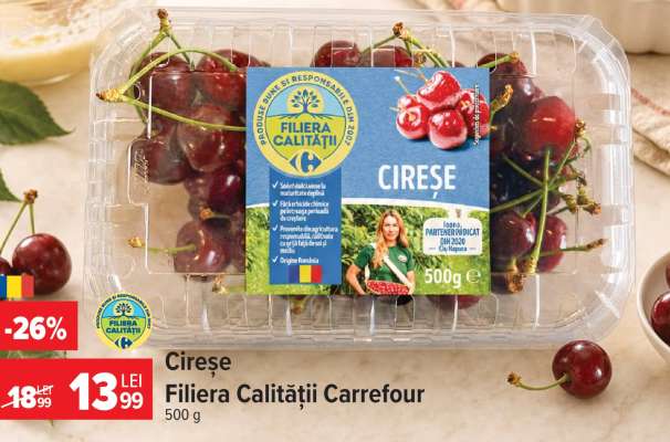 Cireșe Filiera Calității Carrefour