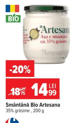 Smântână Bio Artesana