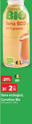 Sana ecologica, Carrefour Bio