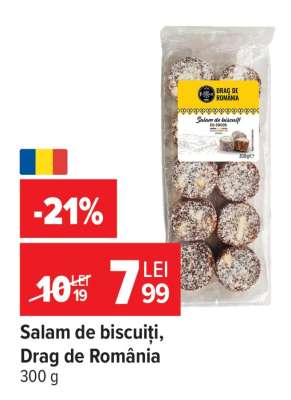 Salam de biscuiți, Drag de România