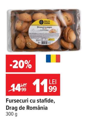 Fursecuri cu stafide Drag de România
