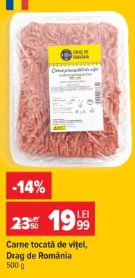Carne tocată de vițel, Drag de România