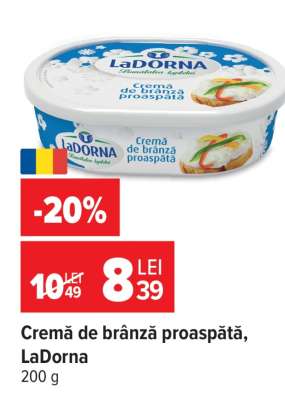 Cremă de brânză proaspătă, LaDorna
