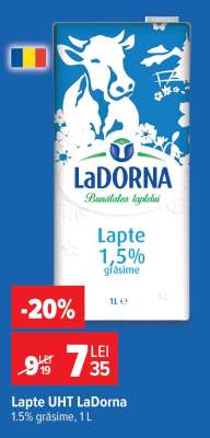 Lapte UHT LaDorna