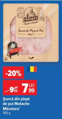 Șuncă din piept de pui, Matache Măcelaru'