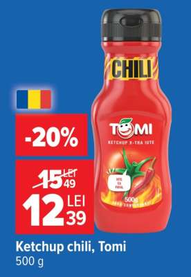 Ketchup chili, Tomi