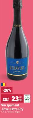 Vin spumant Jidvei Extra Dry