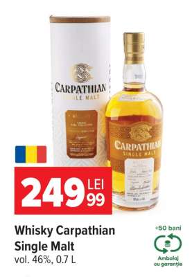 Whisky Carpathian Single Malt