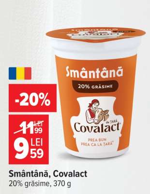 Smântână Covalact