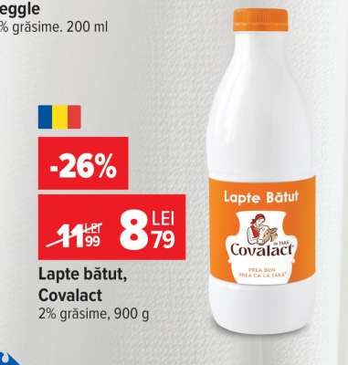 Lapte bătut Covalact