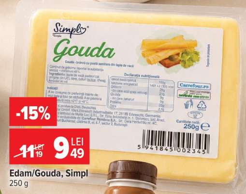 Edam/Gouda, Simpl