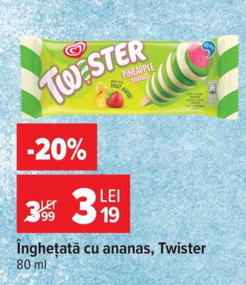 Înghețată cu ananas, Twister