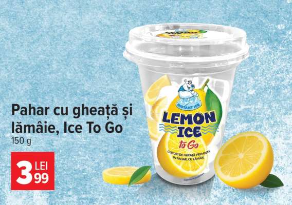 Pahar cu gheață și lămâie, Ice To Go
