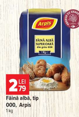 Făină albă, tip 000, Arpis