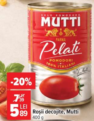 Roșii decojite Mutti