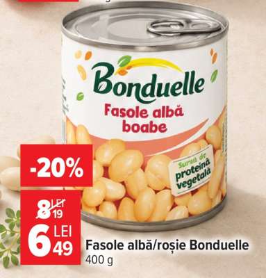 Fasole albă/roșie Bonduelle