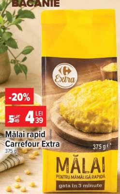 Mălai rapid Carrefour Extra