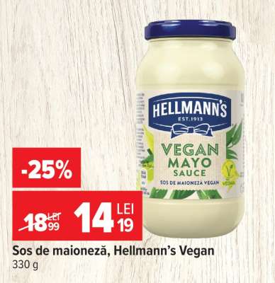 Sos de maioneză, Hellmann’s Vegan