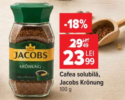 Cafea solubilă Jacobs Krönung