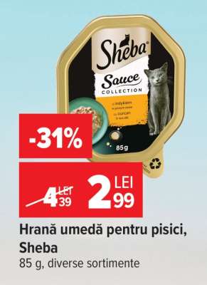 Hrană umedă pentru pisici Sheba