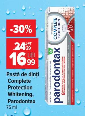 Pastă de dinți Complete Protection Whitening, Parodontax