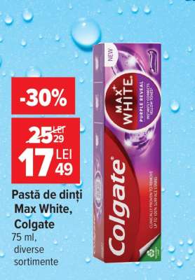 Pastă de dinți Max White Colgate