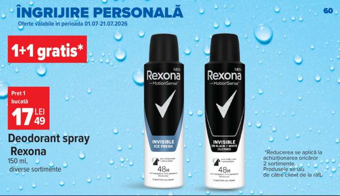 Deodorant spray Rexona