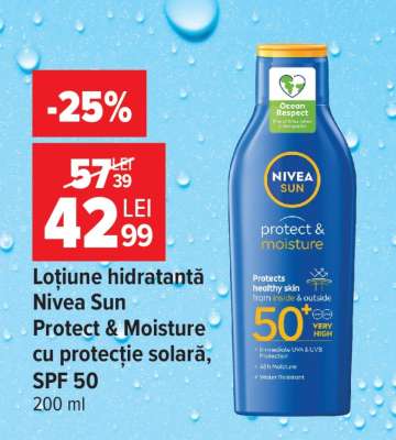 Loțiune hidratantă Nivea Sun Protect & Moisture