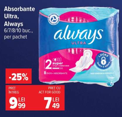 Absorbante ultra, Always