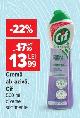 Cremă abrazivă Cif