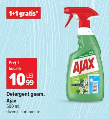 Detergent geam, Ajax