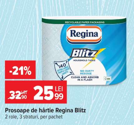 Prosoape de hârtie Regina Blitz