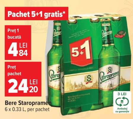 Bere Staropramen