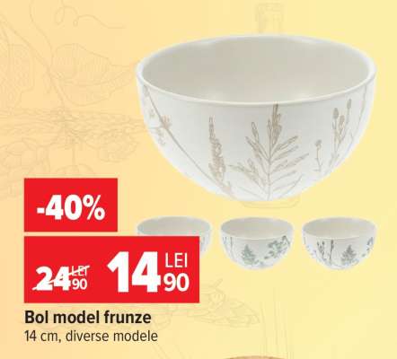 Bol model frunze